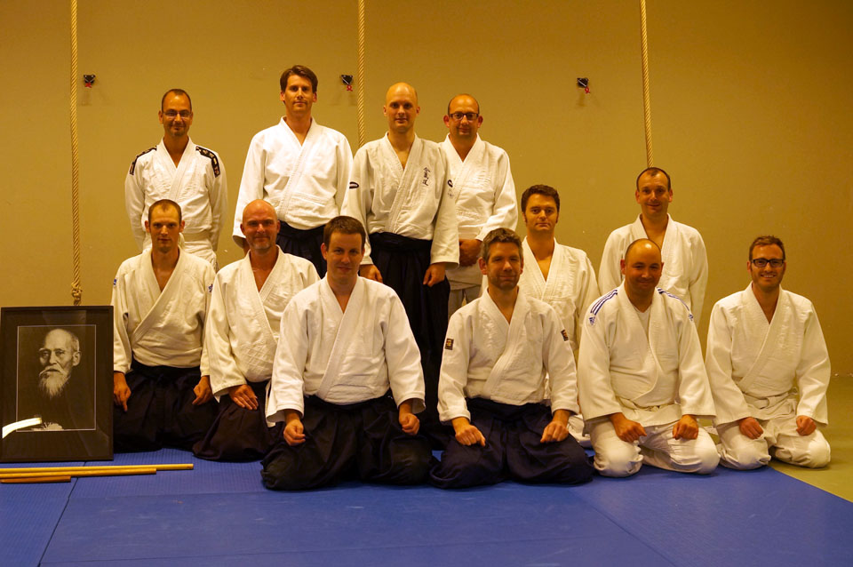 Aikido kyu-examens juni 2013